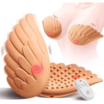 Vibrators Nipple Women Sex Toy - Angel Wings Breast Vibrating Stimulator With 7 Powerful Vibration Modes Remote Control Vibrator, Rechargeable Silicone Adult Sex Toys Games For Women Couples Pleasure
