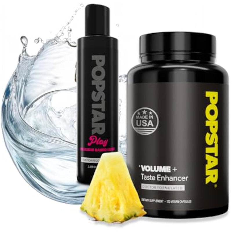 Ultimate Performance Bundle: Volume Enhancer & Silky Smooth Silicone-Based Lube - Usa-Made, Doctor-Formulated For Maximum Satisfaction