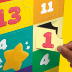 14-Day Kids Craft Advent Calendar with 17 Colors, 26 Accessories & Activities