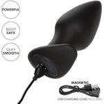 Rock Bottom Perfect Probe, 10 Functions Waterproof Silicone Vibrating Butt Plug Anal Vibrator With Ergonomic Design - Se-0835-05-3