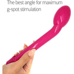 Rose G-Spot Vibrator - Slim Design, Firm Stimulation, Multi-Speed Vibrations - Waterproof & Compatible With Any Lube - Perfect For G-Spot & Clitoral Stimulation - Easy To Use - Get Yours Today!