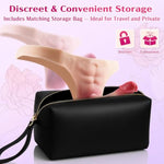 Realistic Strap On Harness Dildo, Ultra Elastic Silicone Dildo Triangle Underwear Panties, Wearable Strapon Penis With Soft Skin-Like For Pegging, Couples, Lesbian, Gay, With Sex Toy Storage Bag
