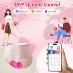 Adult Toys Female Sex Toys - Wearable Panty Vibrator With Rose Design, 9 * 9 Vibrating Women Sex Toy For Clit Stimulation, App Remote Control Vibrator For Couples Play, Adult Sex Toys & Games