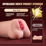 Male Masturbator Adult Sex Toys - App Controlled Pocket Vagina Pussy, Realistic Automatic Sex Doll With 8 Thrusting & 10 Vibration Modes For Men Couple Immersive Pleasure