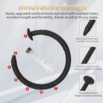 Urethral Sounds Set Silicone Plug Urethra (With Syringe), Urethral Dilator Urethral Masturbator Male Sex Toys