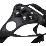 Strap On Adjustable Dildo Harness Adult Sex Toys For Women Men, Adult Strapon Dildo Accessories Sex Harness With 2 Size O-Rings For Lesbian Gay Couples Vaginal Anal Play, Black