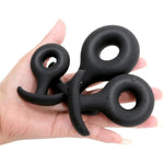 Expanding Butt Plug Ring Shape, Ass Expander Stimulator Prostate Trainer For Men, Women Or Couples