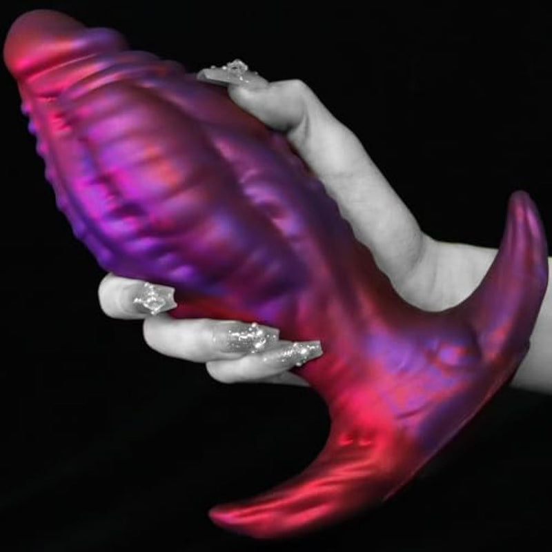 8.2'' Large Butt Plug Huge Anal Plug Anal Dildo,Giant Plugs Wearable Buttplug Silicone Anal Stretcher,Big Knot Dildo Xl Prostate Massager Fantasy Butt Plug Anal Sex Toys For Men Women (L-8.2In)