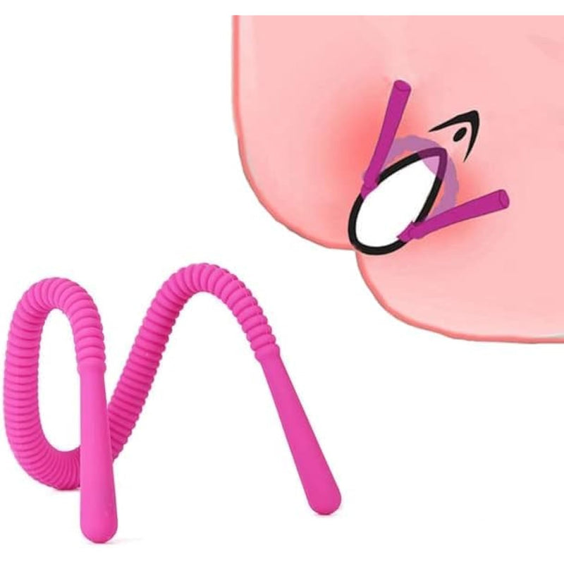 Adjustable Labia Clamps Spreader, Skin-Friendly Silicone Anal Plug Set Analexpander Vaginal Expander G-Spot Stimulation Oral Sex Vagina Lips Spreader,