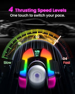 RGB Lighting Male Masturbator, 2 Sleeves Male Sex Toys for Men