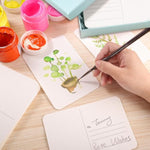 Watercolor Postcards 48 Sheets 4x6 In 140Lb 300Gsm Green