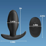 Vibrating Butt Plug With Remote Control Anal Vibrator With 7 Frequency Vibration + Electric Shock Modes Usb Charging Waterproof Adult Sex Toy For Women Couple