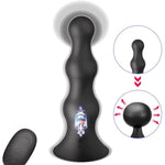 Vibrating Butt Plug Inflatable Dildo Remote Control Prostate Massager 10 Vibrating Modes Anal Beads Rechargeable Vibrator Anal Sex Toys For Adult Male Female Couples Prostate Toy Dildo
