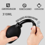 Sex Doll Male Masturbator Cleaning And Maintenance Kit 6 Pieces Male Sex Toy Love Doll Care Set: 3 X Absorbent Dryer Rods, 1 X Lubricant Applicator, 1 X Heated Rod, 1 X 10.5 Oz Irrigator (Black)