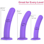 Silicone Pelvic Floor Muscle Dilator Trainer Set, Women's, 3-Pack