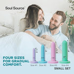 Silicone Wand Set Pelvic Floor Trainer, Small Set Sizes 1-4