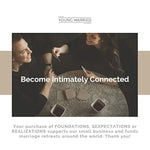 Sexpectations Card Deck - Conversation Starters For Couples - 52 Questions On Intimacy - Fun Marriage Road Trip Cards Game - Communication In Relationships - Honeymoon - Wedding Gift
