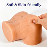 Butt Sex Doll Torso Male Masturbator For Man Masturbation, Tan Skin Ass Tpe Sexdoll Stroker Pocket Pussy For Vagina Anal Sex Pleasure, Adult Sex Toy Love Doll For Black Man Sex Beginner Solo Couple