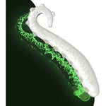 Anal Plug Glass Dildo,Hippocampus Crystal Anal Dildo, Anal Toys Glow In The Dark Dildo Anal Sex Toys For Women Man Couple