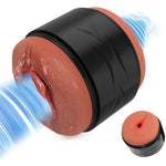 Pocket Pussies Male Masturbator For Male Blow Job Pleasure, Male Stroker With Vagina Textured Open Ended Sleeve, Pocket Pussy Stroker Blowjob Penis Pump With Masturbation Sleeve For Men Couple