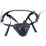 Strap On Dildo Adjustable Harness Adult Restraint Leather Panties Lesbian Gay Couples Realistic Penis Cock Anal Sex Toys For Masturbation,Sex Fun,Bdsm (Penis:Length:5.11 Inch, Black)