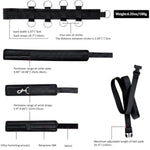 Luxury Bdsm Couples Flirting Restraint Set, Adjustable Bondage Back Cuffs From Neck To Wrist, Adult Sex Toys For Sm Games Play (Black-Buckle)