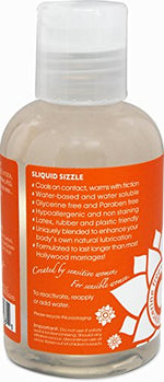 Naturals Sizzle Added Sensations Waming Lubricant 4.2 Oz, Women