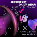 6.5“ Huge Butt Plug Silicone Anal Plug Prostate Massager, Big Buttplug Wearable Giant Anal Fantasy Toy, Massive Butt Plug Training Soft Stretcher Trainer For Advanced Men Women Couple Gay