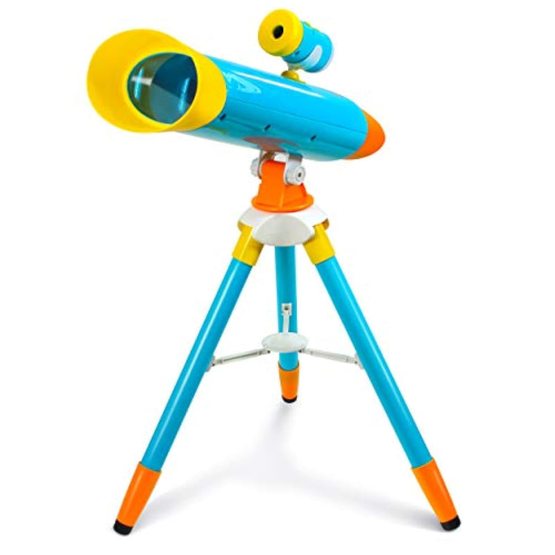 Projector Telescope For Kids, Children'S Telescopes & 24 Space Images, Educational Book Incl, Stem Activity Science Toys, Learning Gifts For Boys & Girls Ages 3 4 5 6-12 Year Old