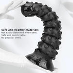 11.2 Inch Huge Anal Butt Plug, Thick Huge Anal Plug with Stimulating Texture Nubs, Anal Dilator Anal Trainer Prostate Massage Sex Toy with Strong Suction Cup for Men Women
