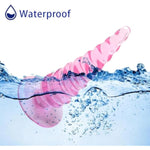 2Pcs Small Butt Plug, Anal Training Set For Anal Sex Beginners Dildo Soft Silicone Anal Sex Toys With Thread Textures Universal Anal Plug For Adult Men Women Gay Couples