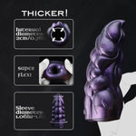 Fantasy Finger Sleeves, Fingering Masturbation Sex Toy, Cosplay Sexual Fantasy Stimulating Decive For Intense Gratification, 4.3" Insertable Silicone Adult Intimate Sheath