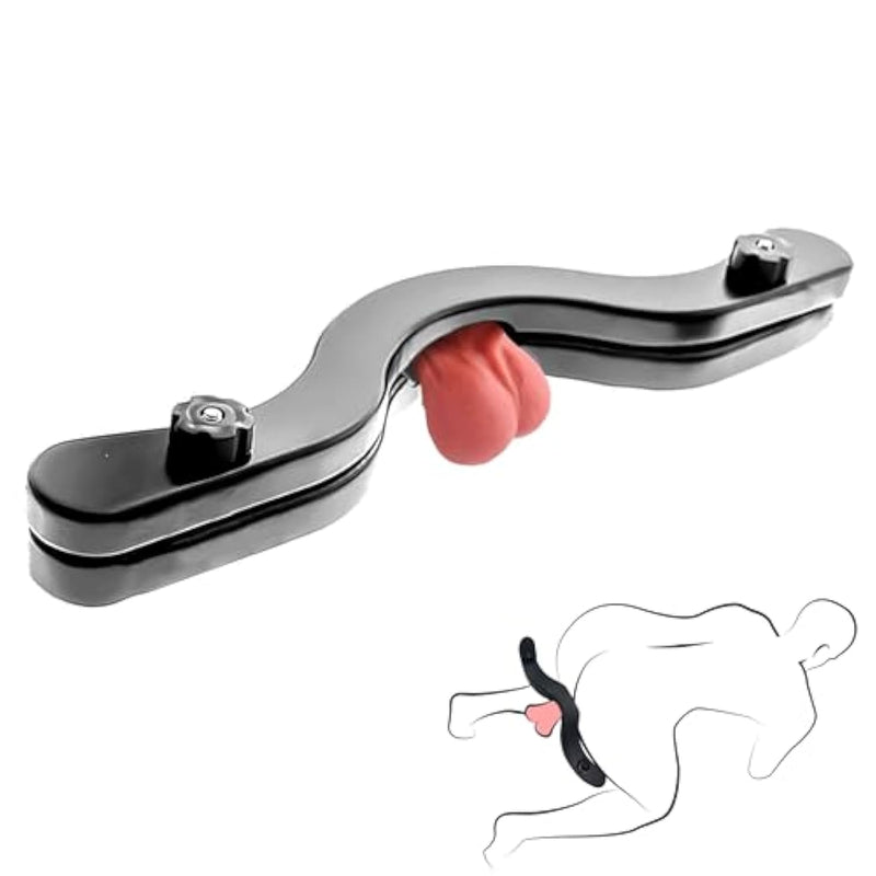 Testicle Crusher Cbt Testicle Stretcher Heavy Scrotum Bondage Gear & Accessories Wooden Bdsm Sex Restraints Punishment Humiliation Sex Toys For Men
