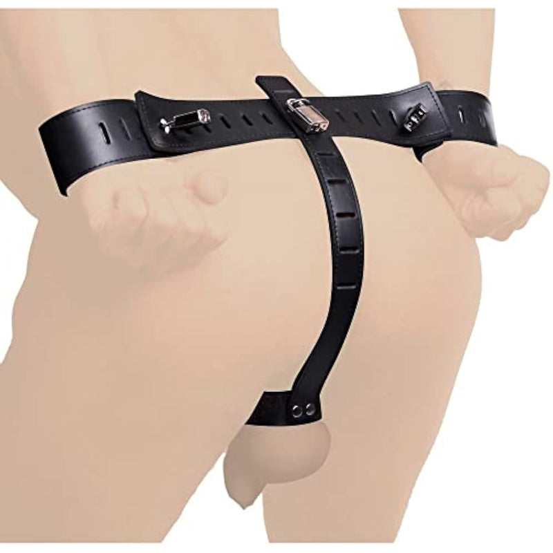 Wrist To Penis Locking Restraint