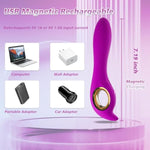 Adult Sex Toysluxe Vibrator Clitoris And G-Spot Nipple Stimulator Vibrating Women Sex Toy Waterproof And Portable With 10 Vibration Modes(Purple)