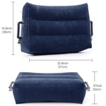 Sex Pillow Inflatable Furniture For Bedroom Couples Sex Toy Games Triangle Pillows Mat Bedding Seat Kinky Body Positioner Aid Tools Accessories Novelties Men Women Adult Stuff Position Cushion