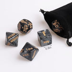 Date Night Dice, Funny Dice Game, Portable Dice Kit For Women Men Husband Girlfriend Boyfriend (Black)