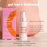 Spark Arousal Serum, Cooling Tingling Sensation for Intimate 1.5 oz