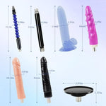 Sex Machine Thrusting Automatic Dildo Machines With Remote Control, Remote Control Thrusting Sex Machine With Attachments, Automatic Dildo Machine Adult Machine With 3 Xlr Connector (7 Set)