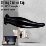 Huge Long Anal Butt Plug Trainer - Huge Thick Dildo Anal Plug with Strong Suction Cup, Prostate Massage Anus Dilator G-spot Stimulator Anal Trainer Sex Toy for Men Women (M)
