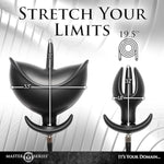 Bad Buoy Anchor Inflatable Anal Plug For Men, Women, And Couples. Made With Premium Soft Smooth Silicone With Removable Hose Long Term Wear, 2 Piece Set, Black.