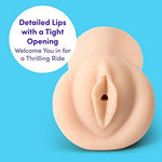 Thrust Pro Mini Lea Vagina Male Masturbator Pocket Pussy, Pink
