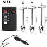 Sm Electric Adult Anal Butt Plug Safety G-Spot Anal Butt Plug Sex Toy For Beginner Anal Toy For Adult Unisex Sensory Toys L