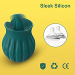 Sex Toys For Women Couples, Clitoral Vibrators Female Tongue Stimulator, Adult Toys Sex Novelties Vibrater, Clit Nipple Vibrating Sexual Pleasure Tools For Women Licking Vibrator Games (Green)