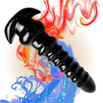 Realistic Dildo Luminous G-spot Stimulator Dildo, Green Anal Dildo Penis with Strong Suction Cup Flexible Vaginal Anal Butt Plug Play Adult Sex Toys & Games for Women Men Gay Couple (Black)