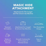 Premium Riding Sex Machine Attachments & Units (Magic Hide Blue)