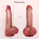 12.6 Inch Huge Dildo Adult Sex Toys - Realistic Thick Dildos Dual Density Silicone Big Dildos With Strong Suction Cup For Hands-Free, Giant Anal Dildo Sex Toys For Couples, Men, Women