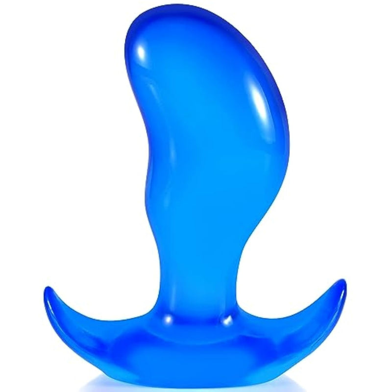 Realistic Crystal Anal Plug Dildo for Men and Women, 5 Inch Prostate Massage Sex Toy with Soft TPE Material