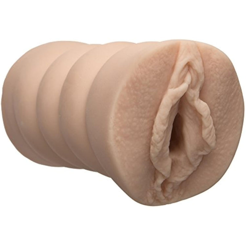 Doc Johnson Signature Strokers - Chanel St. James - ULTRASKYN- Pocket Pal - Open-Ended Stroker - Pussy, White