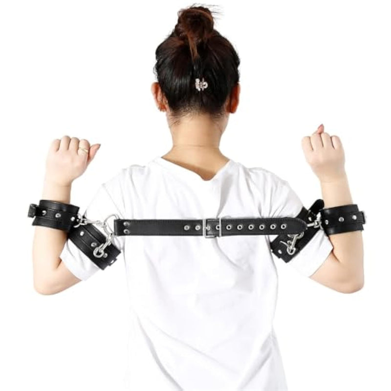 Bdsm Bondage Restraints With Handcuffs Arm Cuffs For Couples Adults Sm Games Adjustable Sex Bondage Wrist Sling, Detachable Sex Toys Restraints Bondage For Slave Fetish Women Men